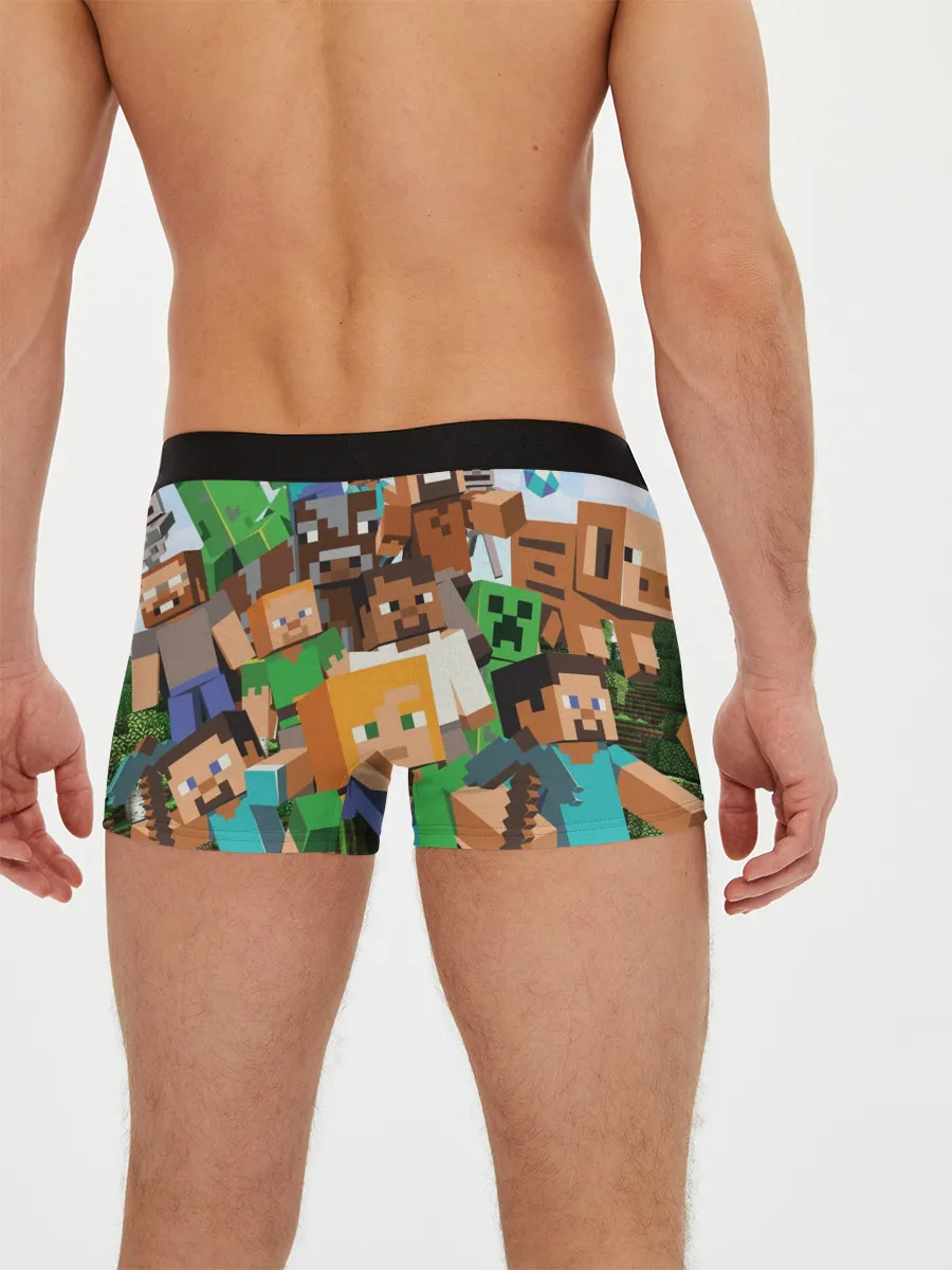 Мужские трусы боксеры / MINECRAFT