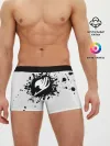 Мужские трусы боксеры / Белая эмблема Хвоста Феи