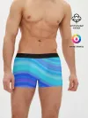 Мужские трусы боксеры / Абстракция. Влны.