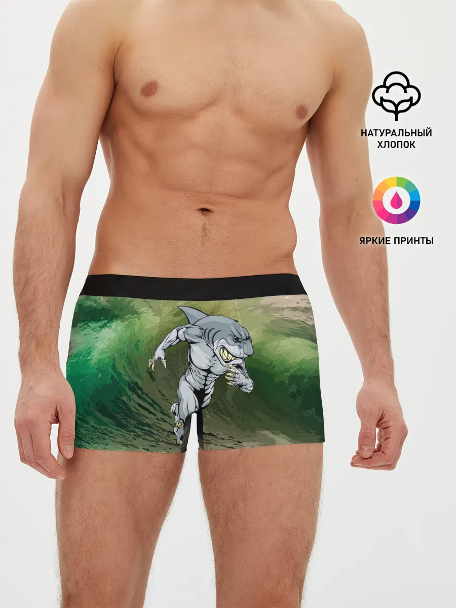 Мужские трусы боксеры / Great White