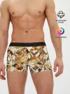 Мужские трусы боксеры / Желтые бриллианты
