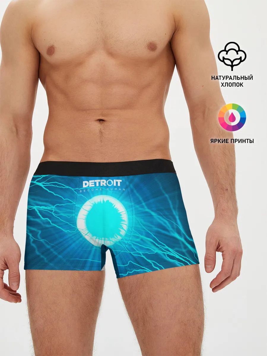 Мужские трусы боксеры / Detroit: Вecome Human