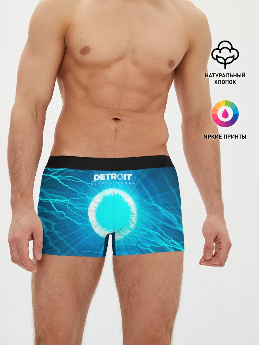 Мужские трусы боксеры / Detroit: Вecome Human