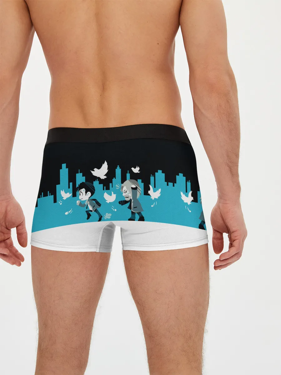 Мужские трусы боксеры / ROAD TO DETROIT