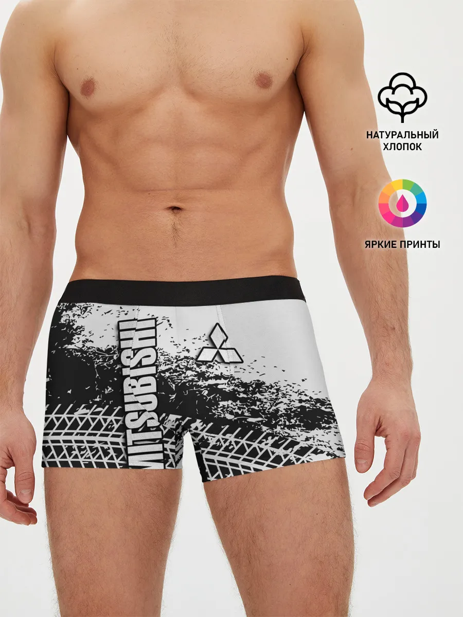 Мужские трусы боксеры / Mitsubishi