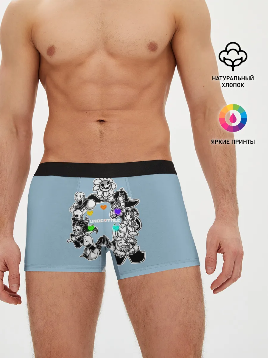 Мужские трусы боксеры / Undertale