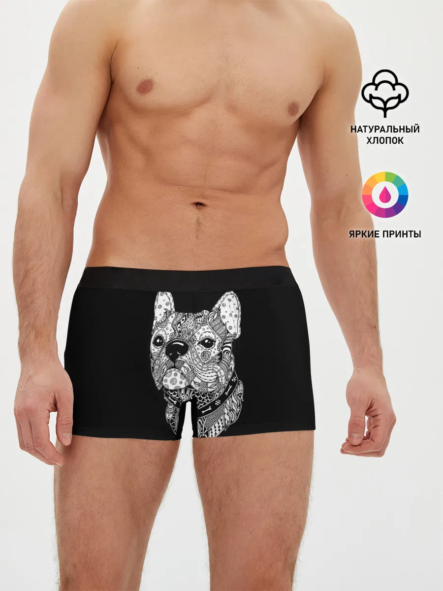 Мужские трусы боксеры / Бульдог