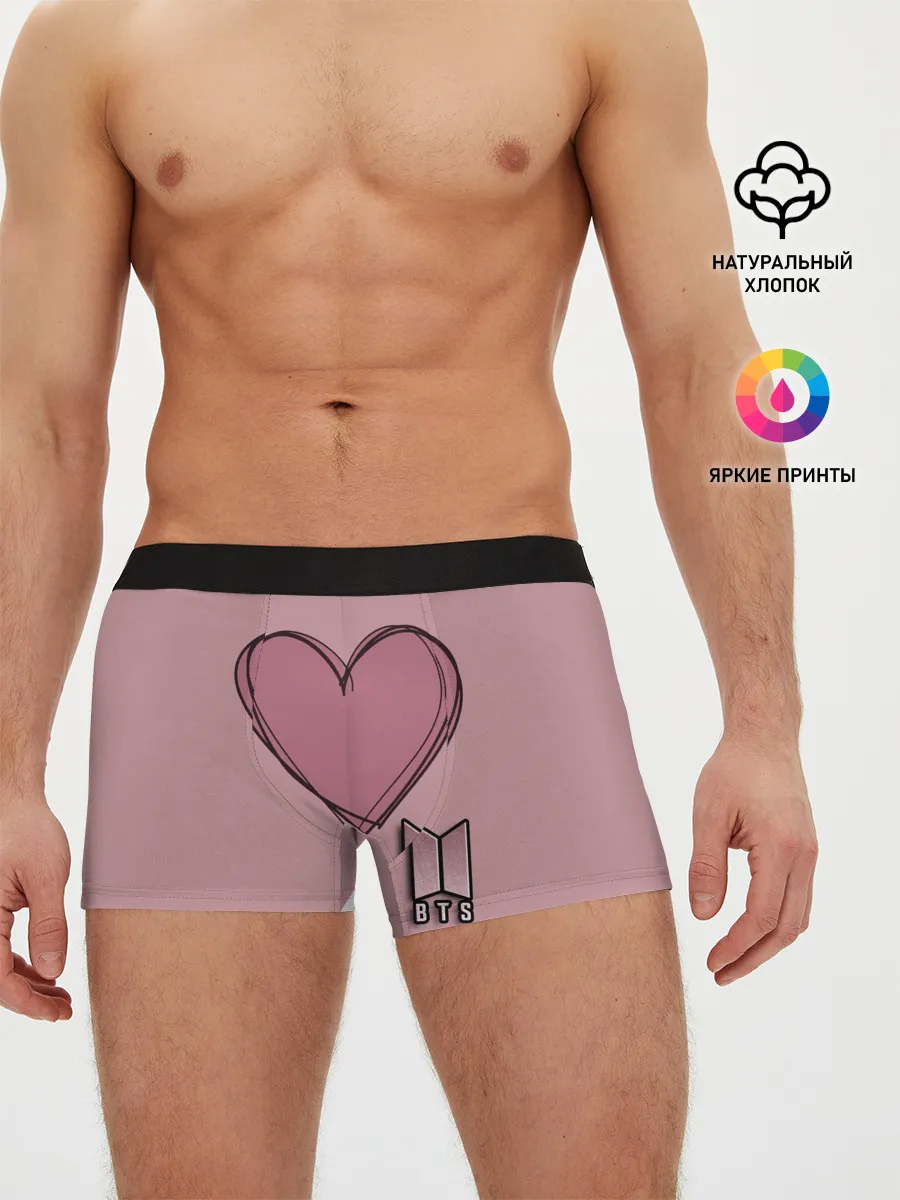 Мужские трусы боксеры / BTS