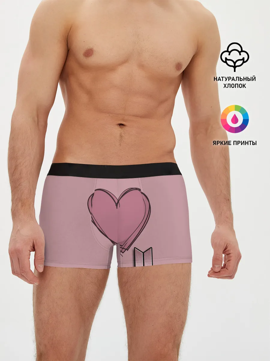 Мужские трусы боксеры / BTS