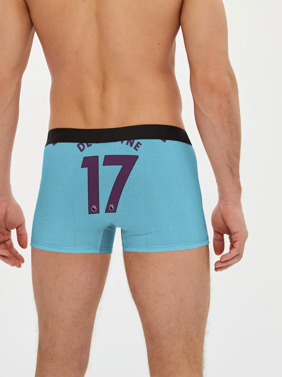 Мужские трусы боксеры / De Bruyne home 19-20