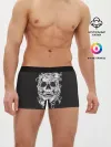 Мужские трусы боксеры / Череп