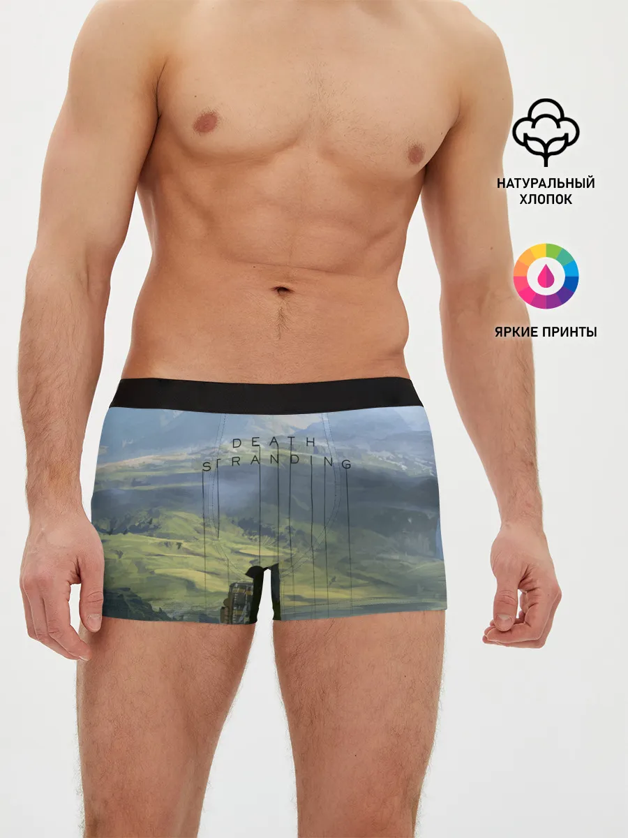 Мужские трусы боксеры / DEATH STRANDING - СЭМ