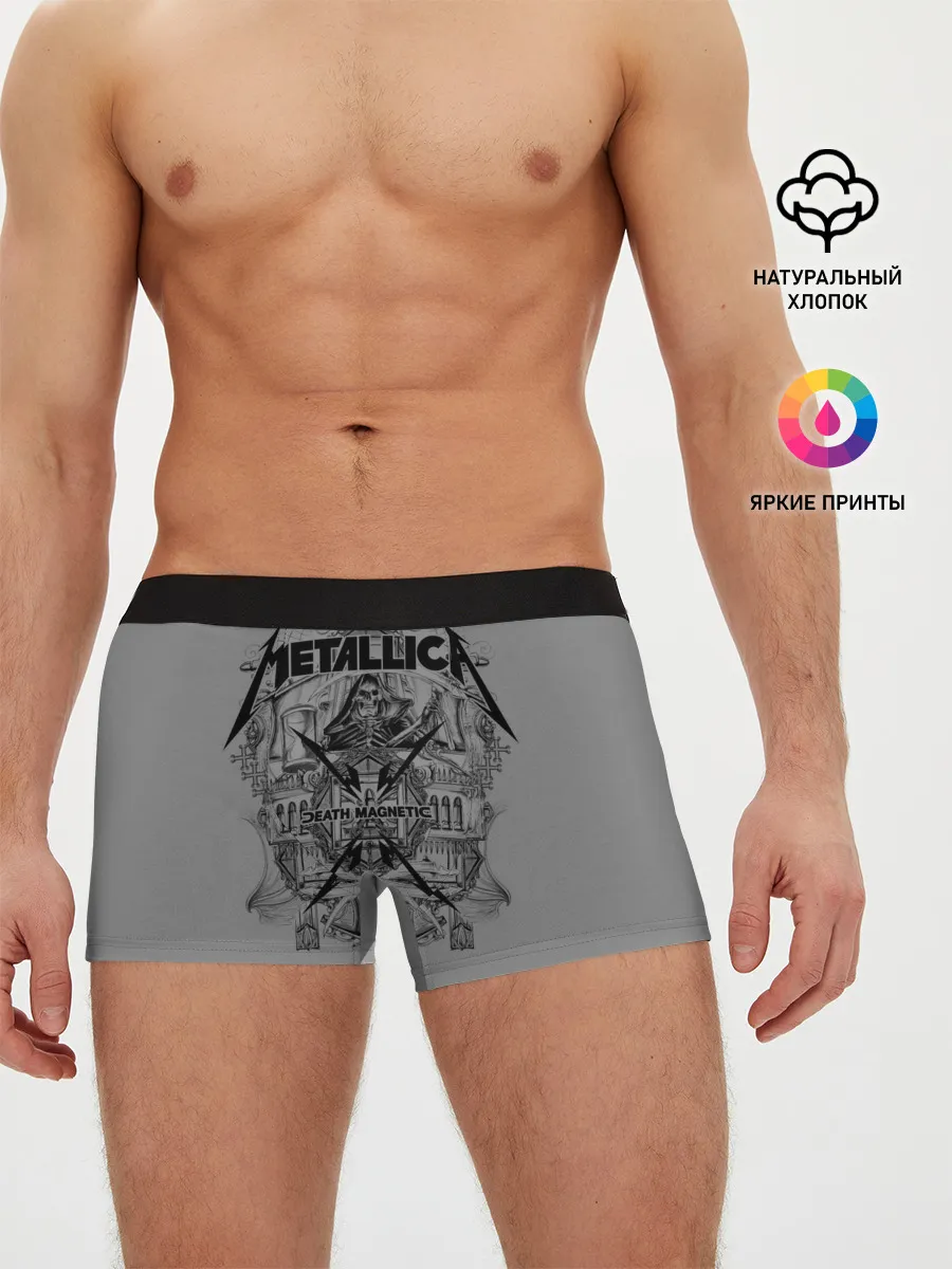 Мужские трусы боксеры / Metallica