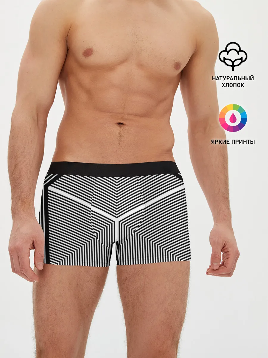 Мужские трусы боксеры / Полосы