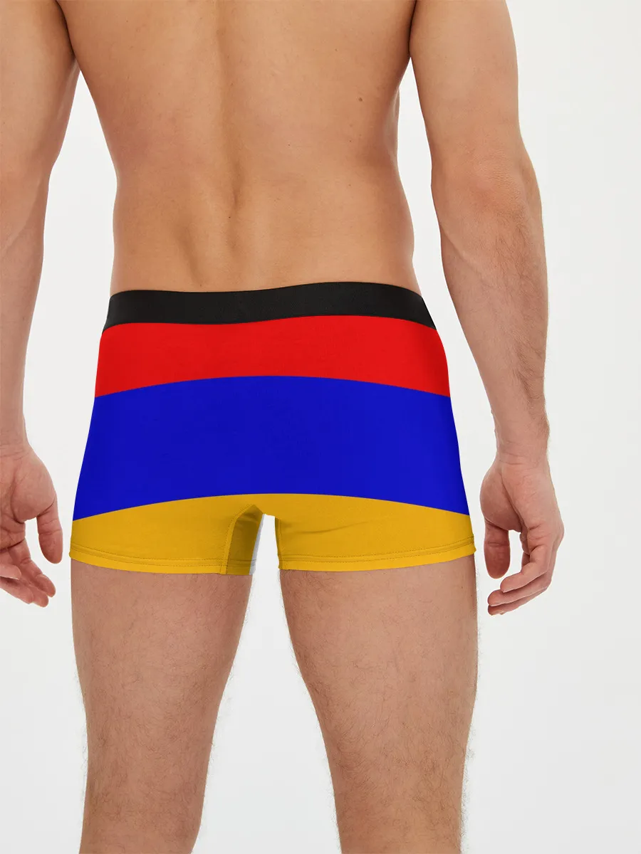 Мужские трусы боксеры / Армения. Флаг.