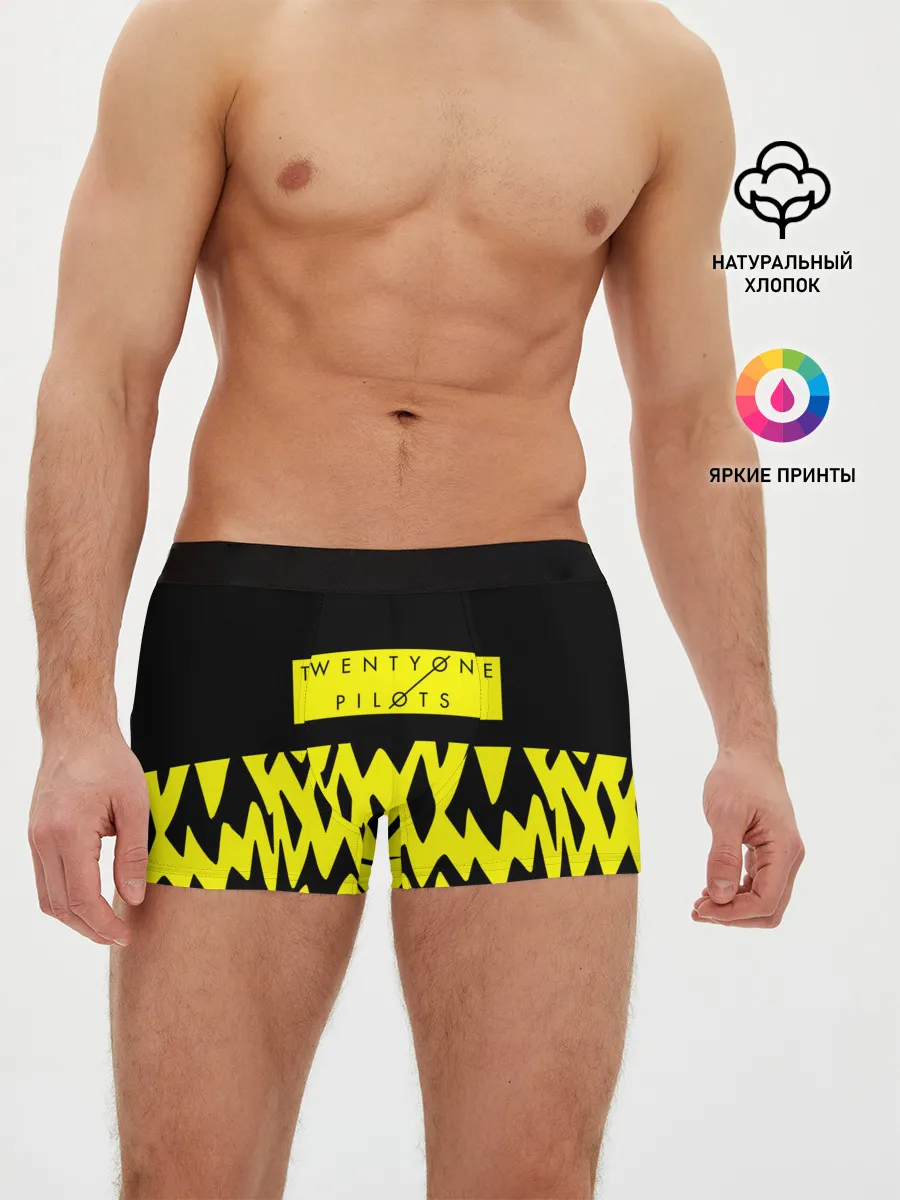 Мужские трусы боксеры / Twenty One Pilots 12