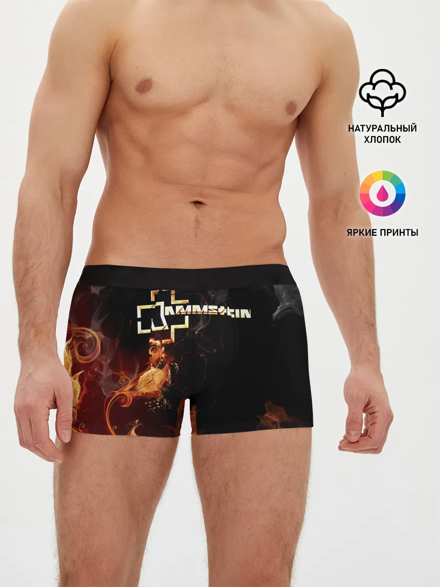 Мужские трусы боксеры / Rammstein