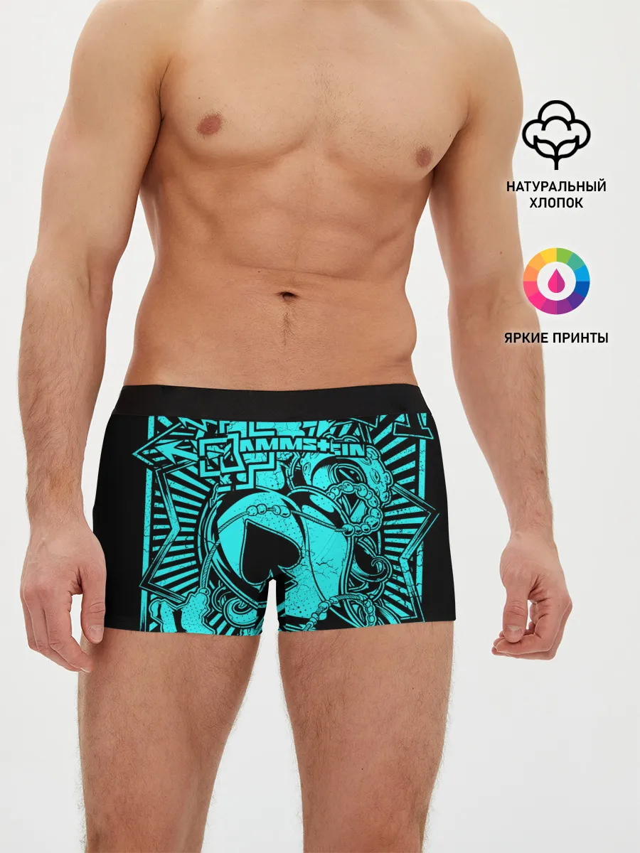 Мужские трусы боксеры / Rammstein