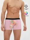 Мужские трусы боксеры / Единорог