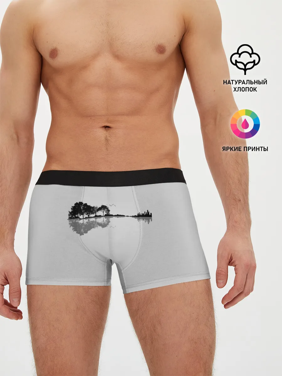 Мужские трусы боксеры / Nature Guitar