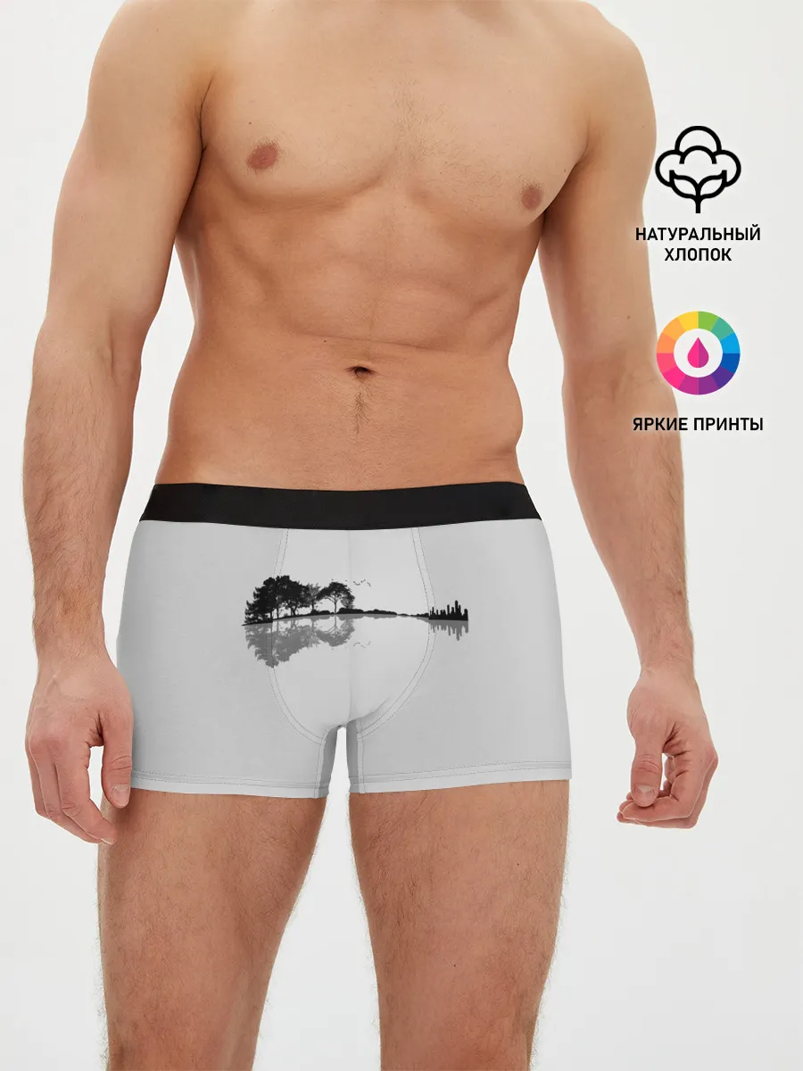 Мужские трусы боксеры / Nature Guitar