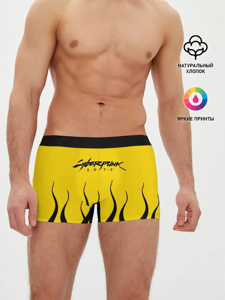 Мужские трусы боксеры / CYBERPUNK 2077