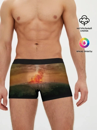 Мужские трусы боксеры / Чернобыль 9