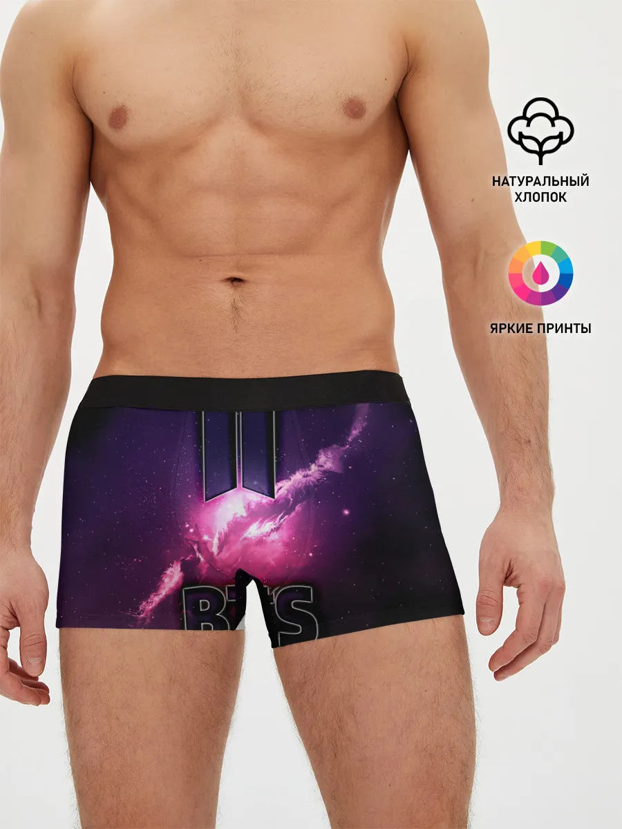 Мужские трусы боксеры / РЮКЗАК BTS