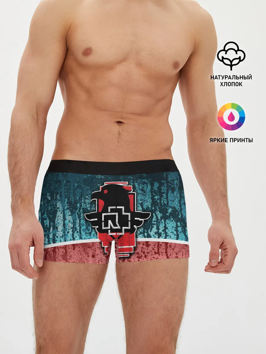 Мужские трусы боксеры / Rammstein