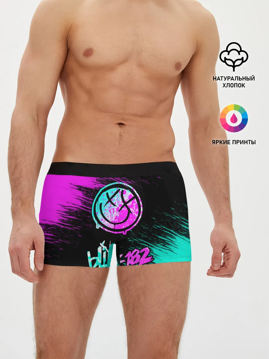 Мужские трусы боксеры / Blink-182