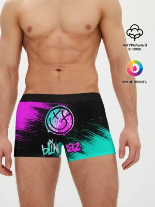 Мужские трусы боксеры / Blink-182