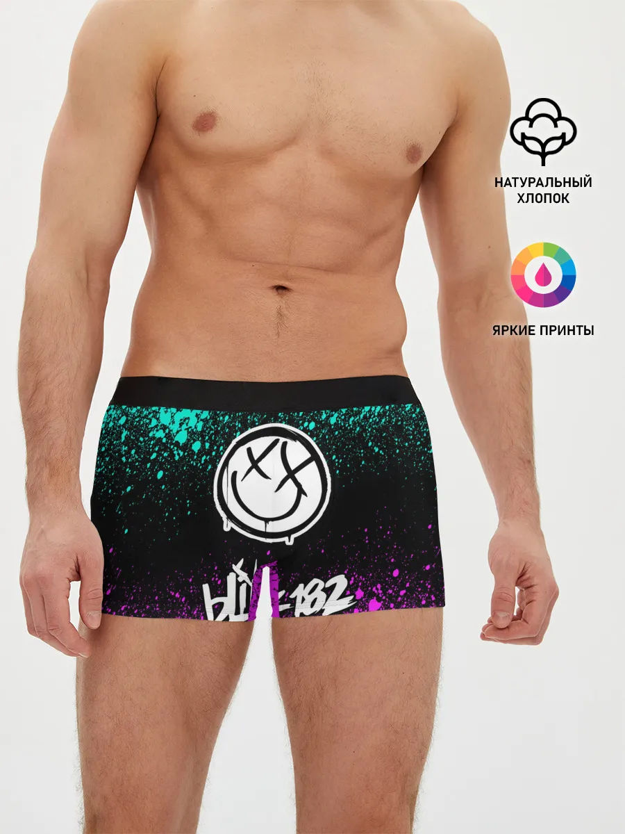 Мужские трусы боксеры / Blink-182
