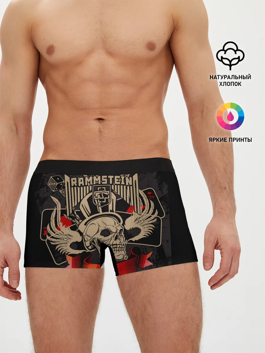 Мужские трусы боксеры / Rammstein