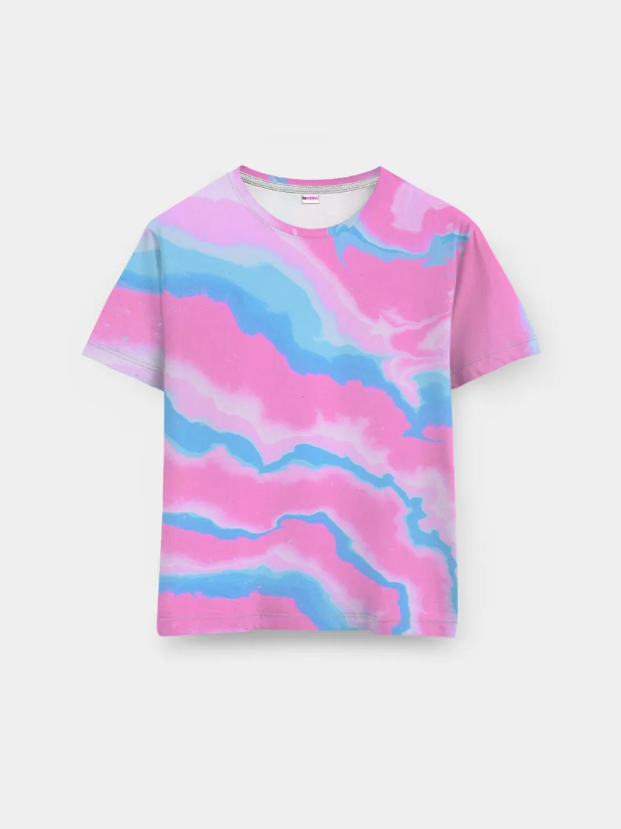 Мужская базовая футболка / Облака