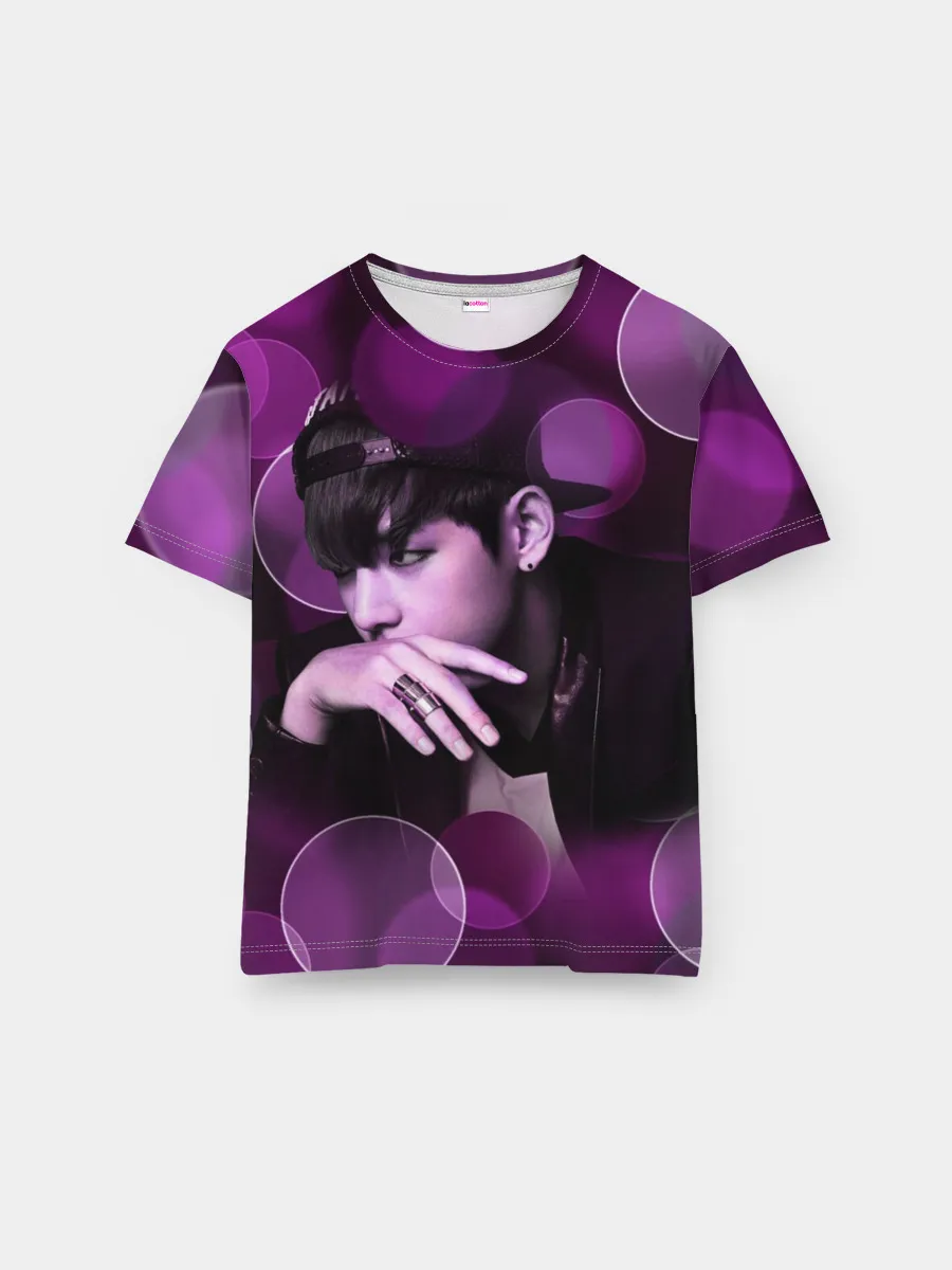 Мужская базовая футболка / BTS