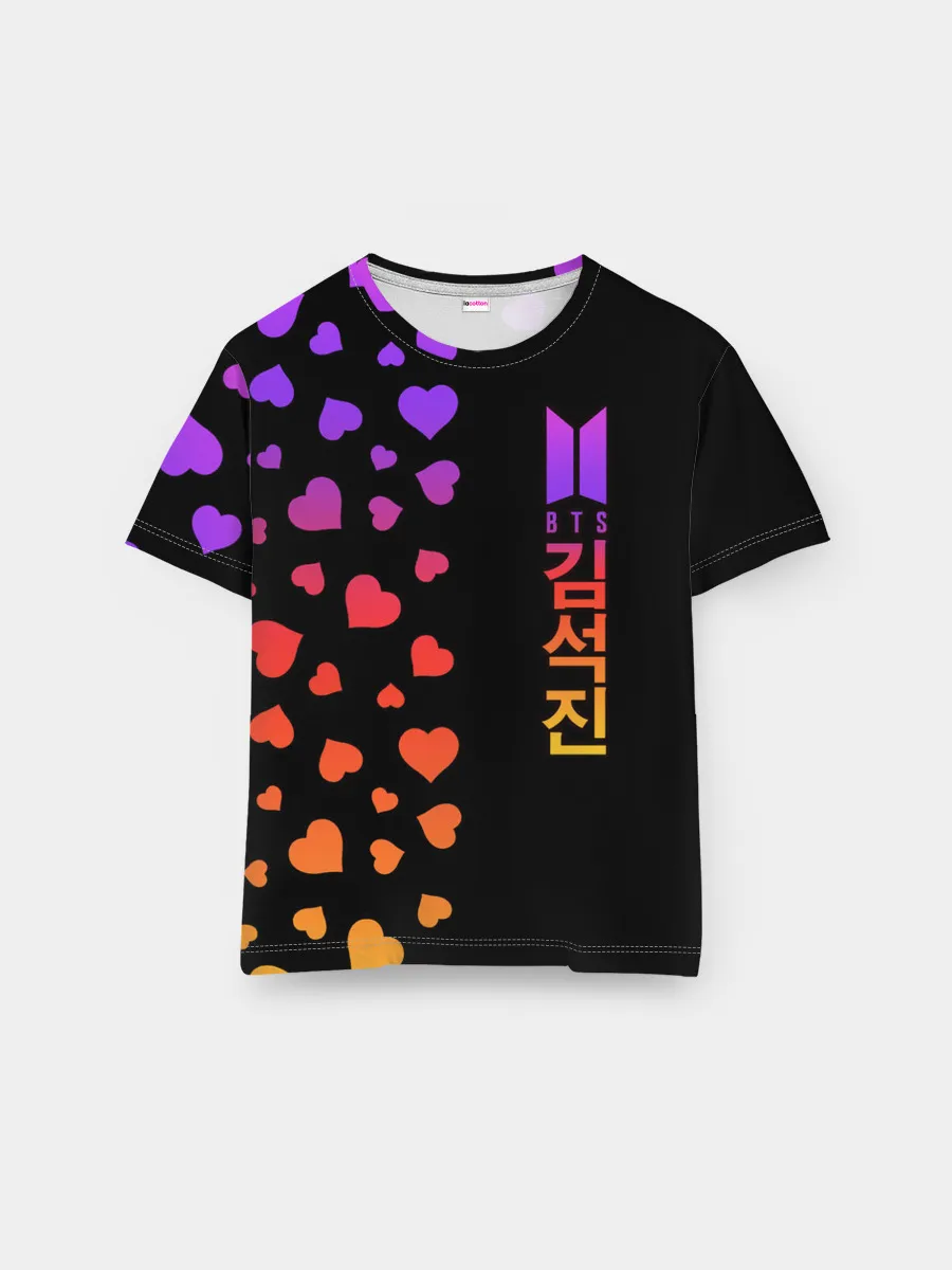 Мужская базовая футболка / BTS