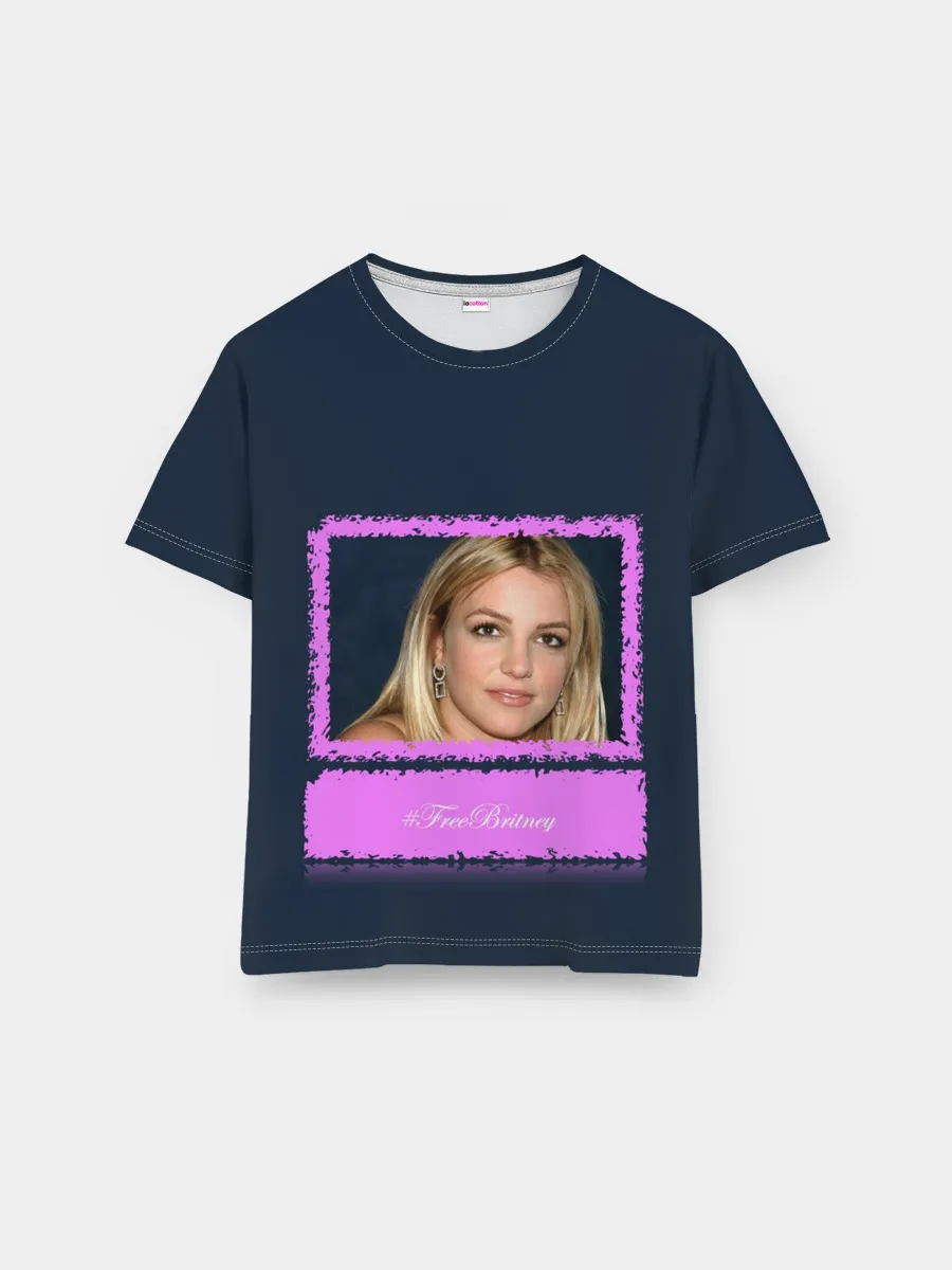 Мужская базовая футболка / Free Britney. Свободу Бритни!