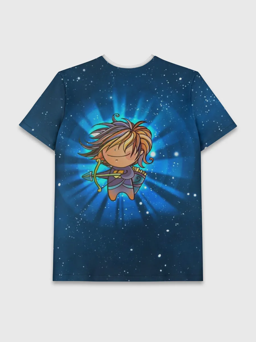 Мужская базовая футболка / Стрелец