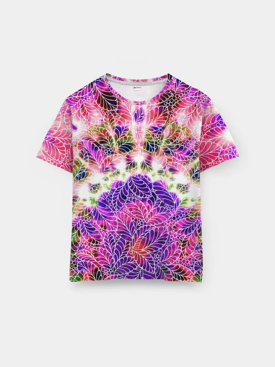 Мужская базовая футболка / Тай-дай