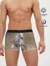 Мужские трусы боксеры / Белый конь