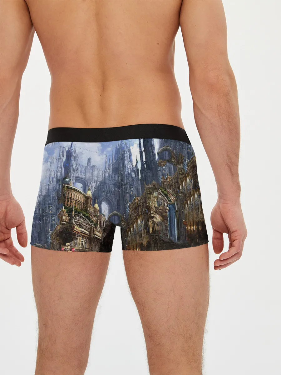 Мужские трусы боксеры / Древний город