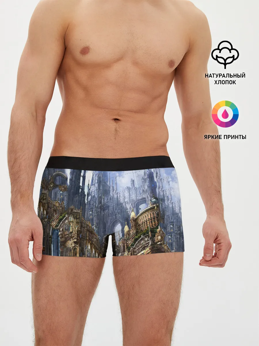 Мужские трусы боксеры / Древний город