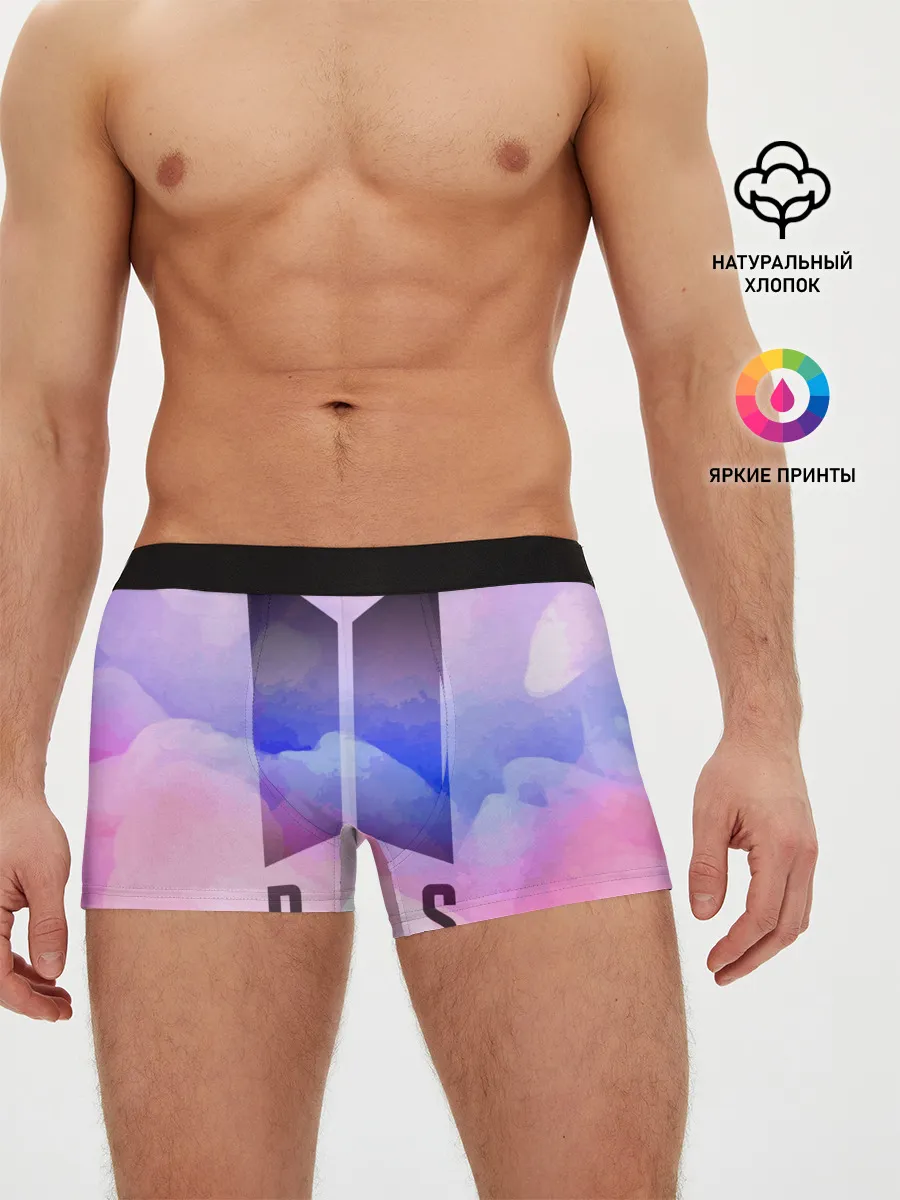 Мужские трусы боксеры / BTS