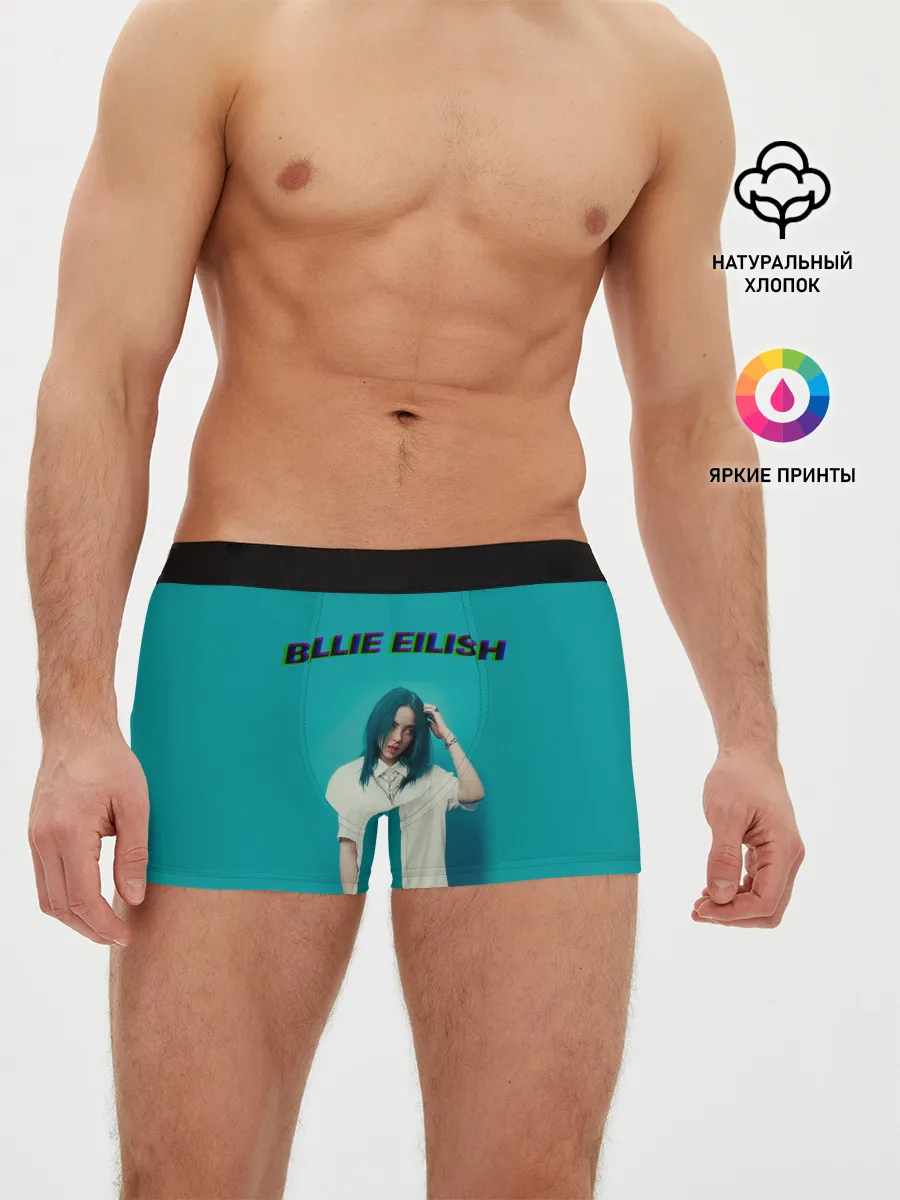 Мужские трусы боксеры / Billie Eilish