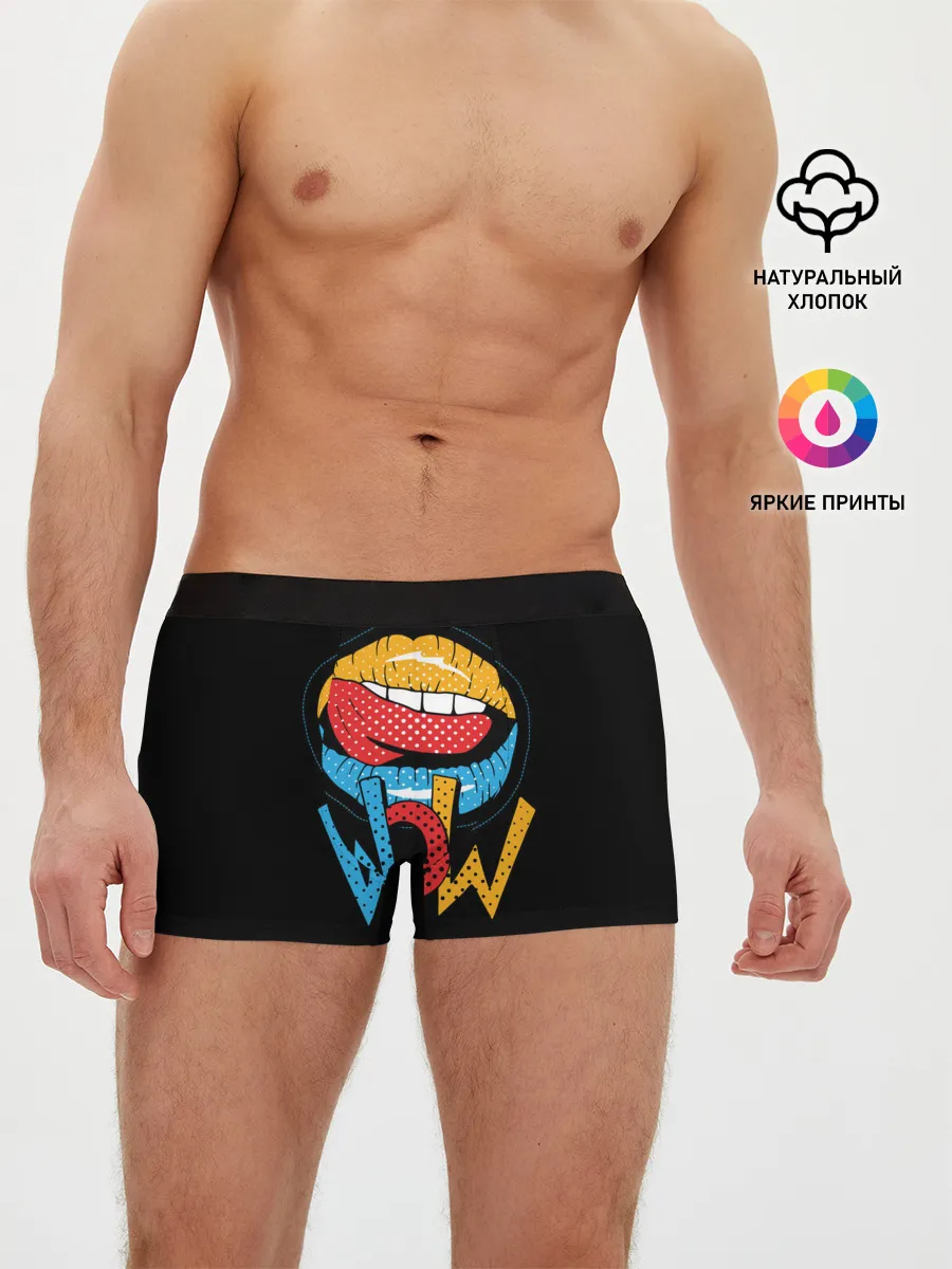 Мужские трусы боксеры / Wow
