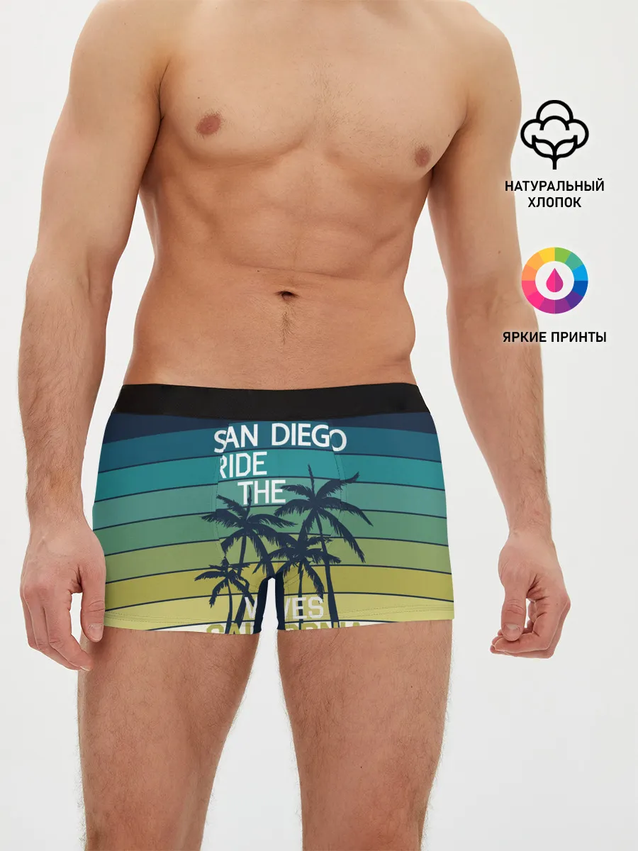 Мужские трусы боксеры / California