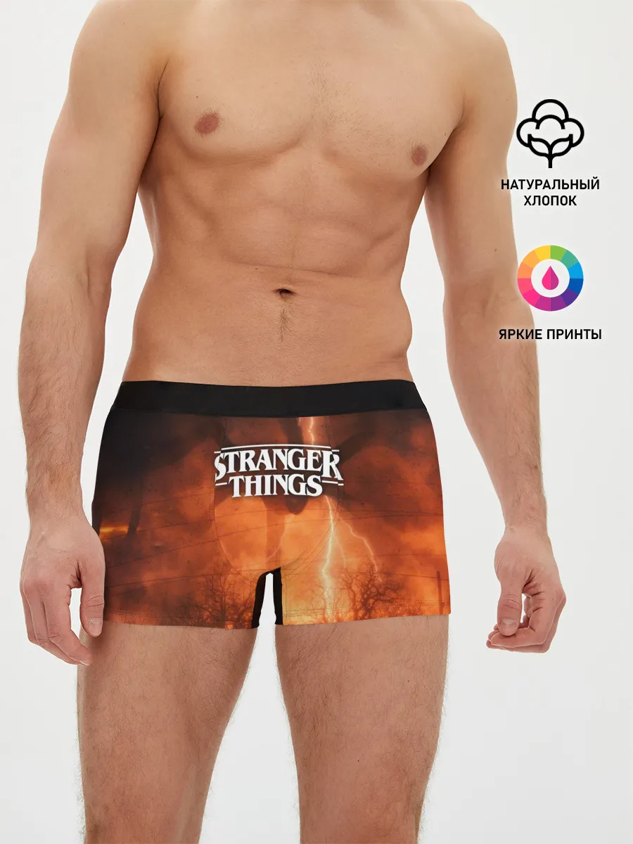 Мужские трусы боксеры / STRANGER THINGS