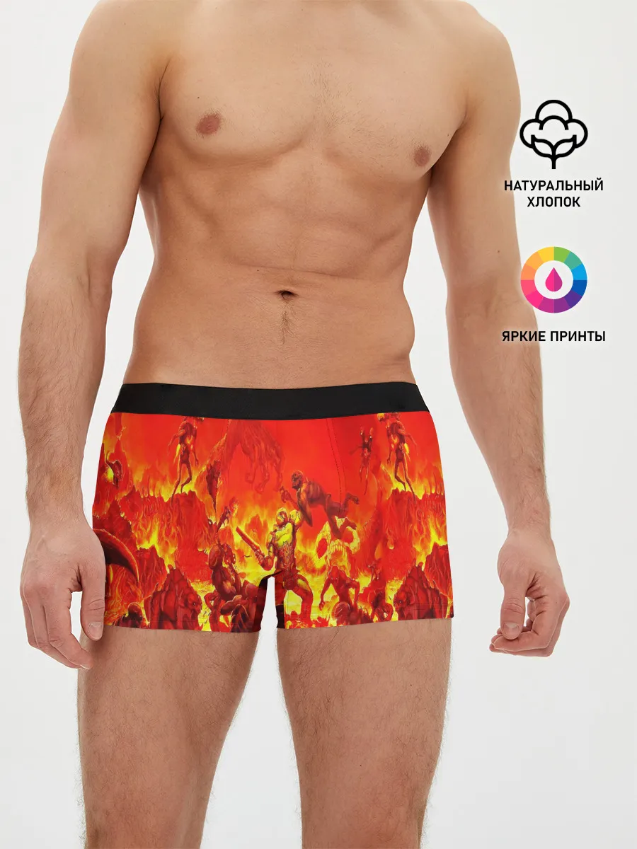 Мужские трусы боксеры / DOOM