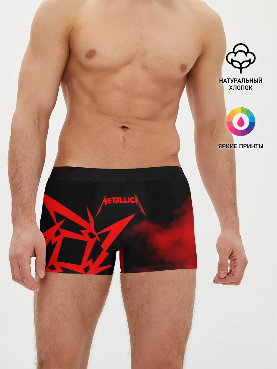 Мужские трусы боксеры / Metallica