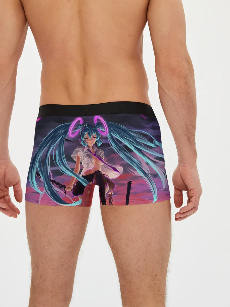 Мужские трусы боксеры / Geisga Hatsune Miku
